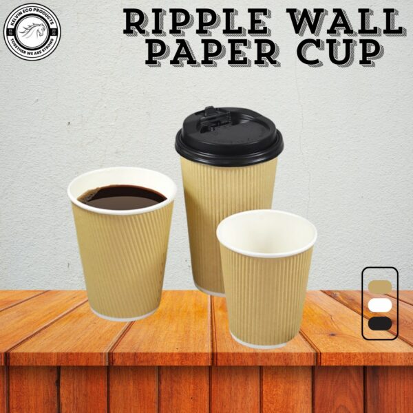Riple Wall papRiple Wall paper Cupser Cups