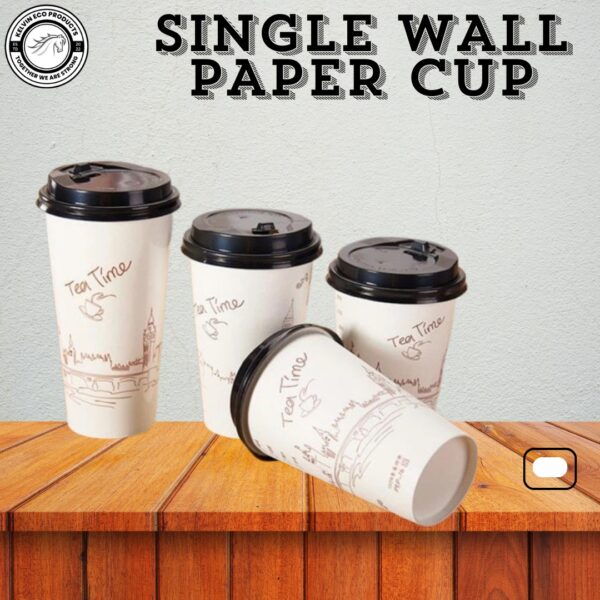 300ml (10oz) Single Wall Paper Cup