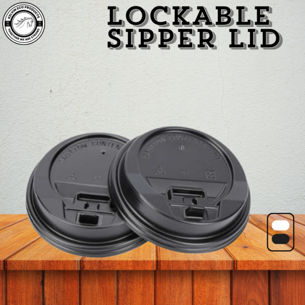 90mm Lockable Sipper Lids